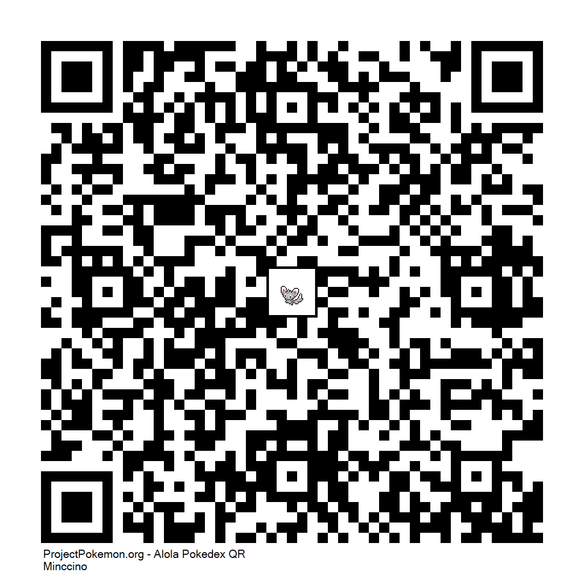 Cdigo QR de Minccino
